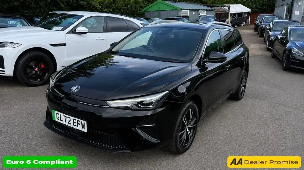 Used MG MG5 EV Trophy 114 kW (156 HP) 2022 Black Estate