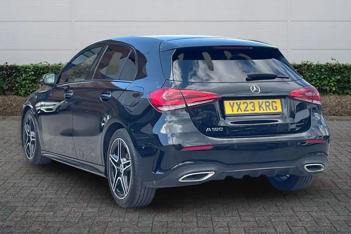 Used Mercedes A180 Executive 2023 Cosmos black metallic Hatchback