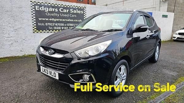Used Hyundai ix35 Premium 115 HP (84 kW) 2013 Black SUV