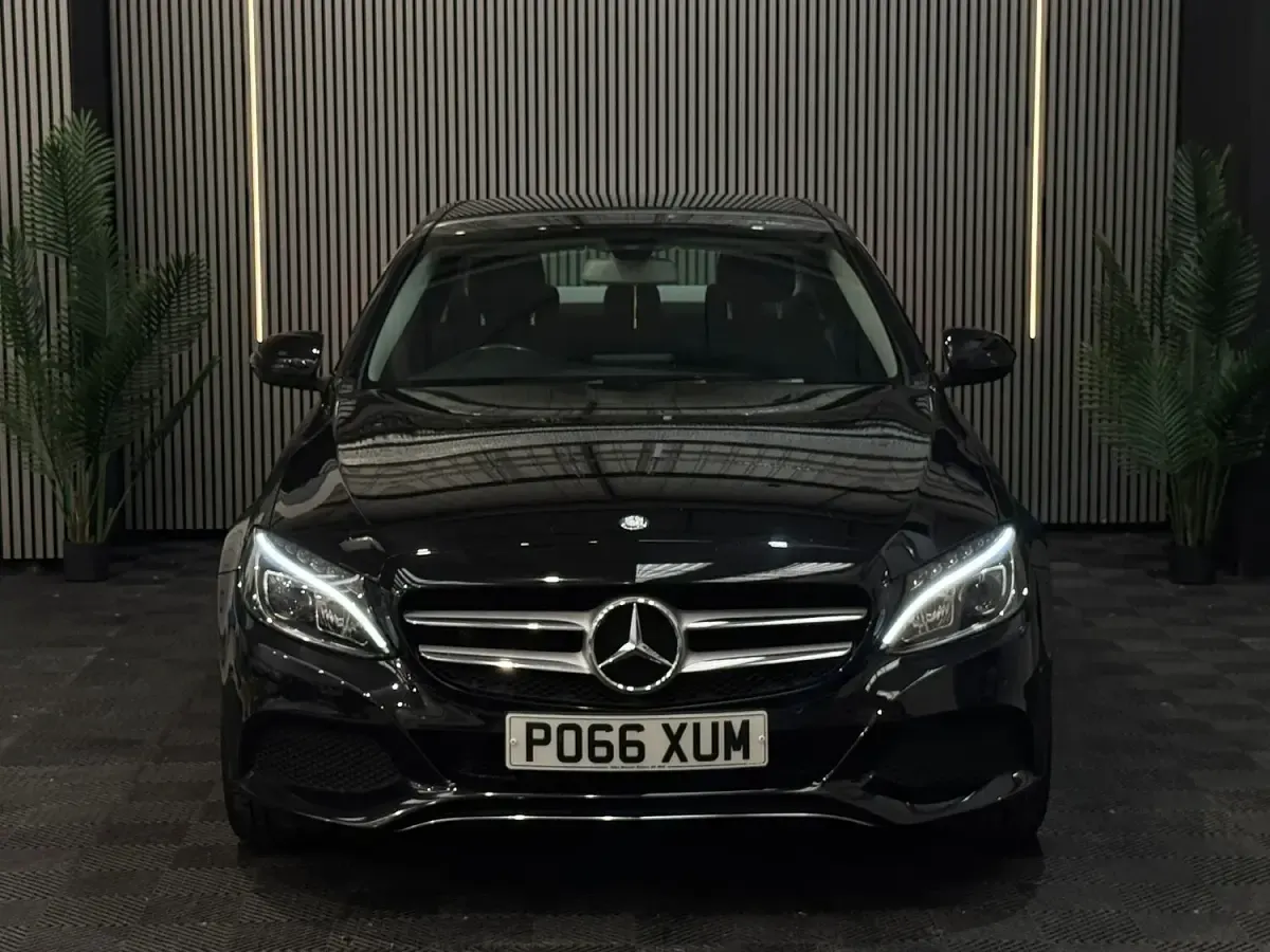 Used Mercedes C220 2016 Black Sedan