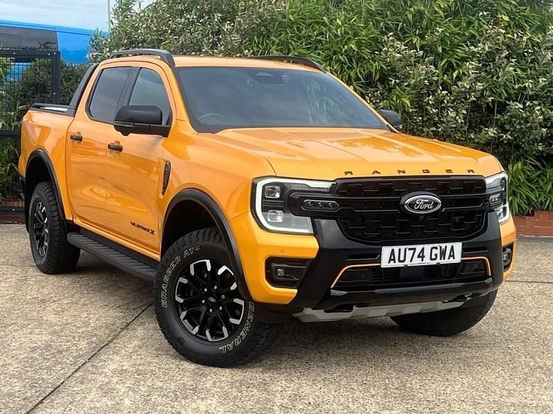 Orange Used 2024 Ford Ranger Wildtrack Pickup | £37,995 (Fair price) - Image 1/4