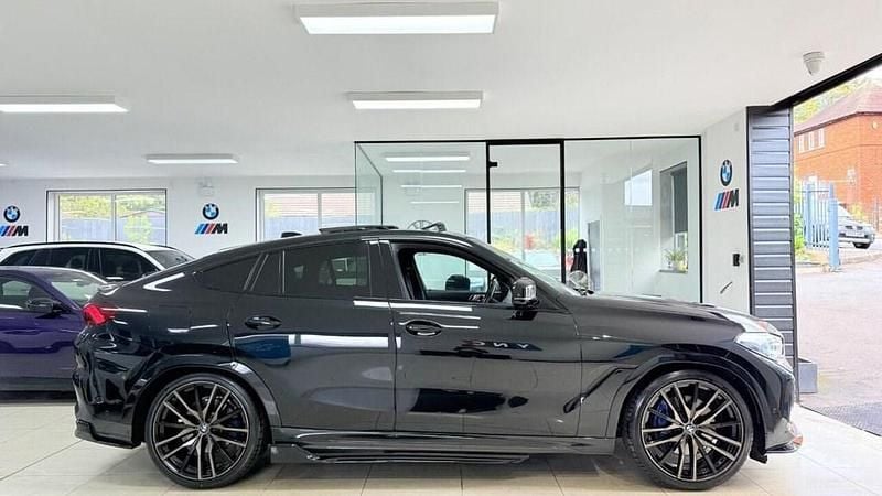 Black Used 2022 BMW X6 M Sport SUV | £49,991 (A bit pricey) - Image 1/4