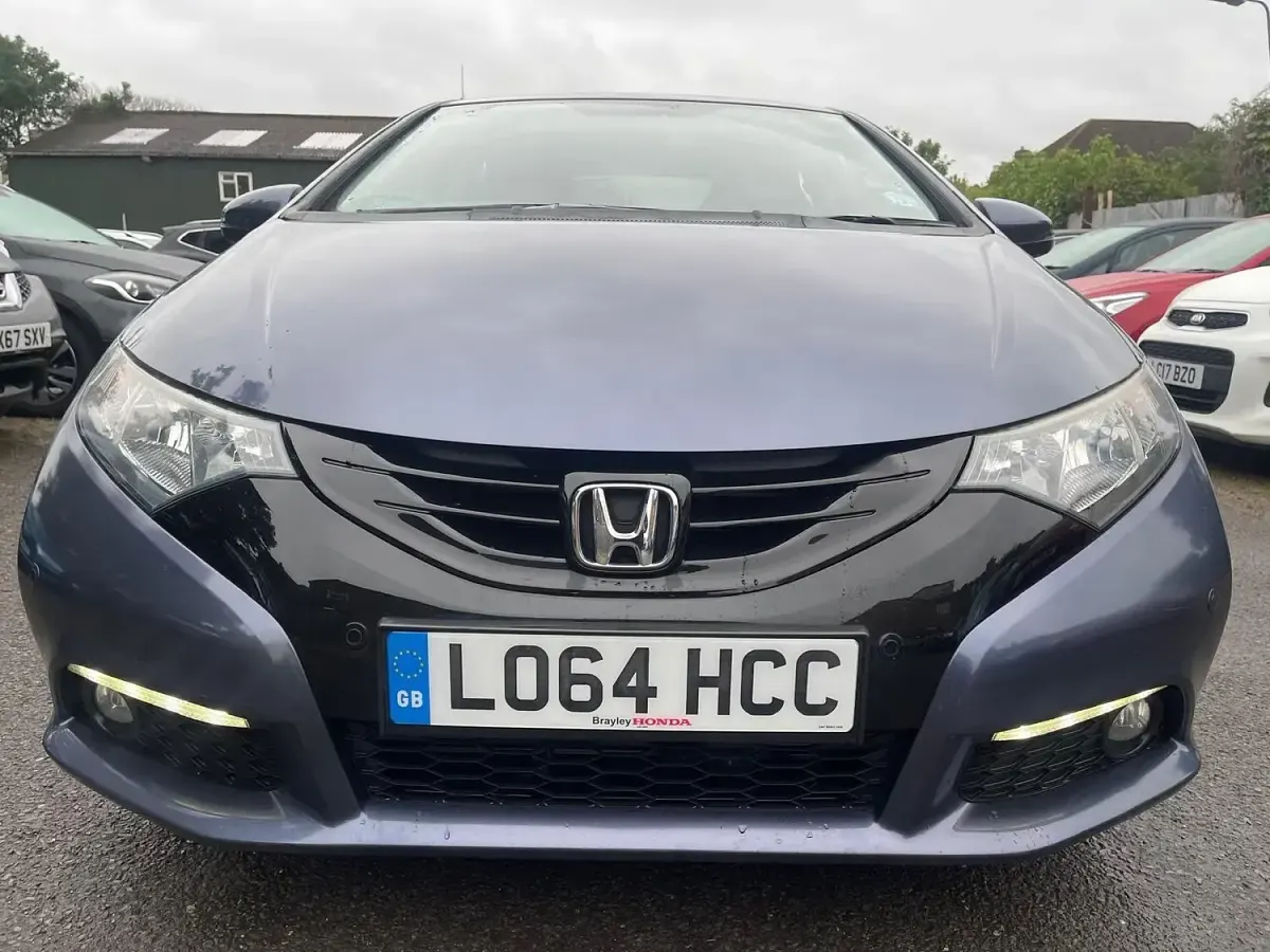 Used Honda Civic SE Plus 2014 Blue Hatchback