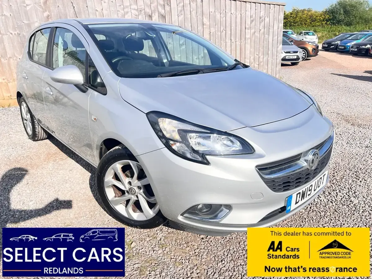 Used Vauxhall Corsa SRi 90 HP (66 kW) 2019 Silver Hatchback