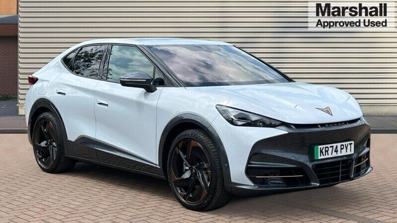 Metallic white silver Used 2024 Cupra Tavascan SUV | £38,990 (Fair price) - Image 1/4