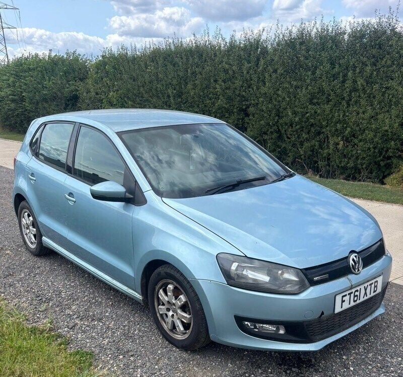 Blue Used 2012 VW Polo Hatchback | £795 (Good price) - Image 1/4