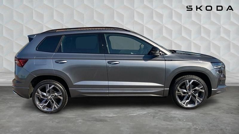Used Skoda Karoq SportLine 150 HP (110 kW) 2025 Graphite grey metallic SUV