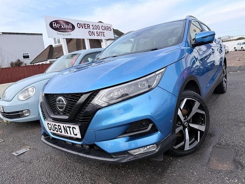 Used Nissan Qashqai Tekna 2018 Blue SUV