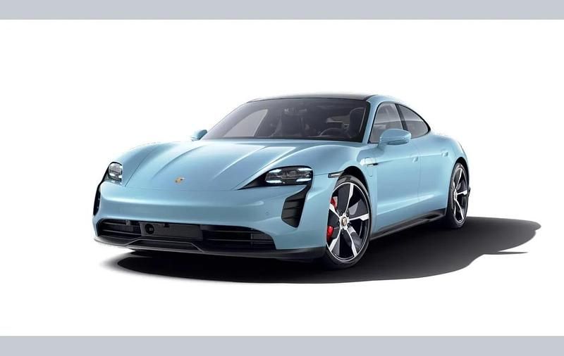 Blue Used 2020 Porsche Taycan Sedan | £52,995 (Expensive) - Image 1/4