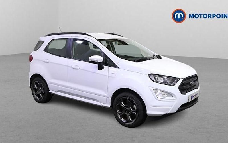 White Used 2022 Ford Ecosport ST-Line SUV | £11,999 (Good price) - Image 1/4