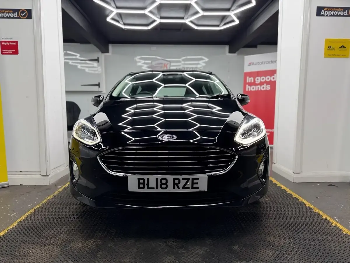 Used Ford Fiesta Zetec 2018 Black Hatchback