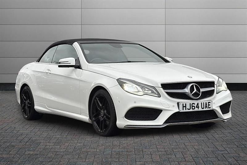 Polar white Used 2014 Mercedes E350 AMG line Cabriolet | £12,350 (Fair price) - Image 1/4
