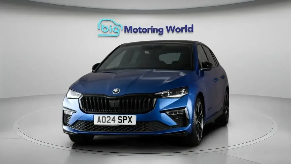 Used Skoda Scala Monte Carlo 116 HP (85 kW) 2024 Blue Hatchback
