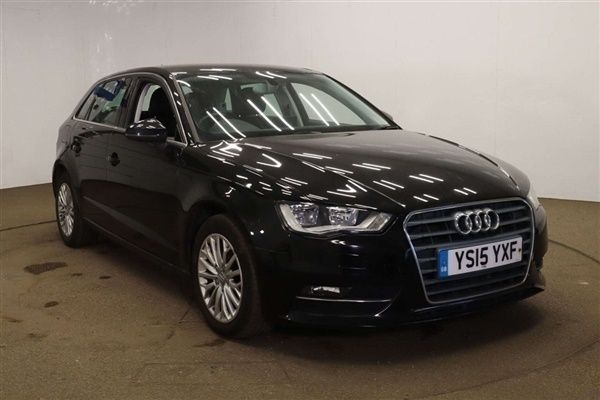 Black Used 2015 Audi A3 Sportback Advanced Hatchback | £6,599 (Good price) - Image 1/1