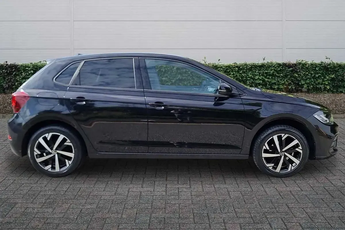 Used VW Polo Match 95 HP (69 kW) 2025 Black Hatchback