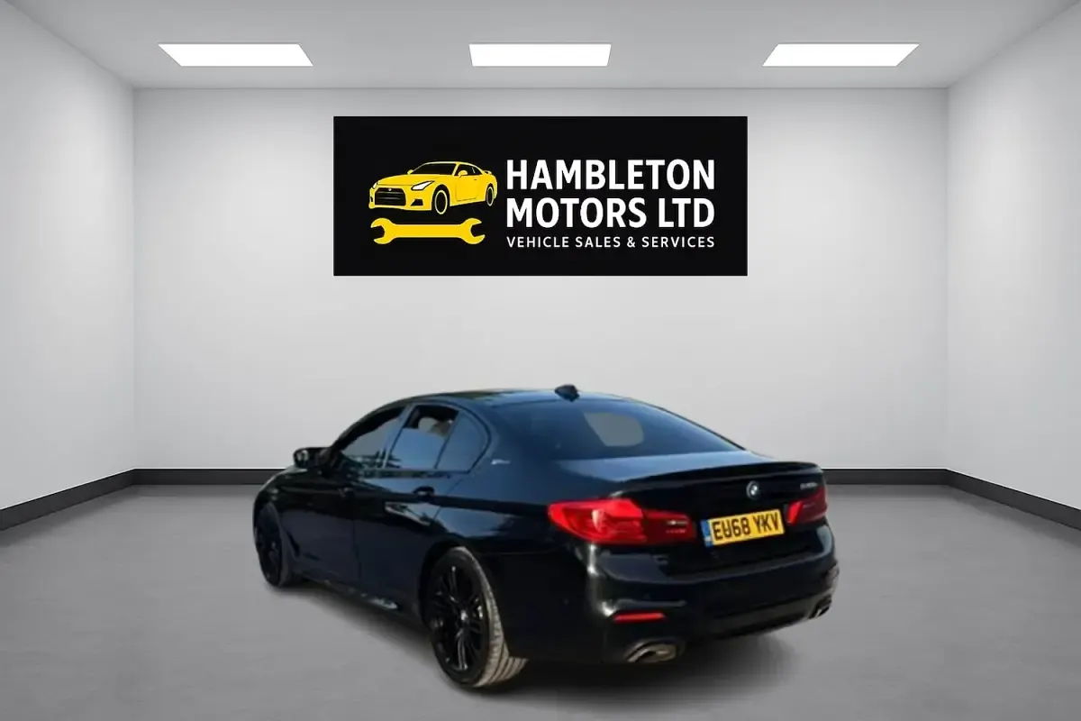 Used BMW 530e M Sport 2018 Black Sedan