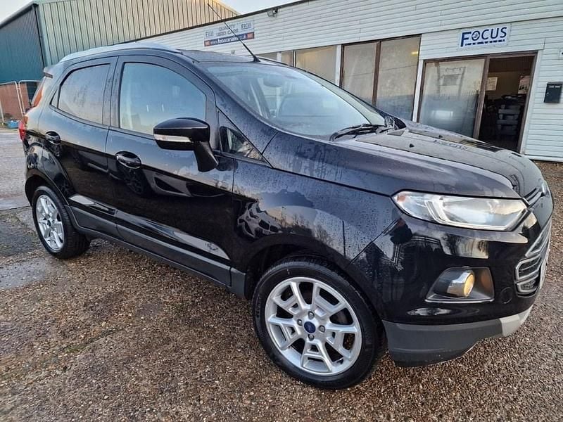 Black Used 2017 Ford Ecosport Titanium SUV | £6,295 (Fair price) - Image 1/4