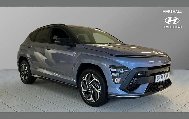 Blue New 2025 Hyundai Kona N Line SUV | £23,200 (Super price) - Image 1/4