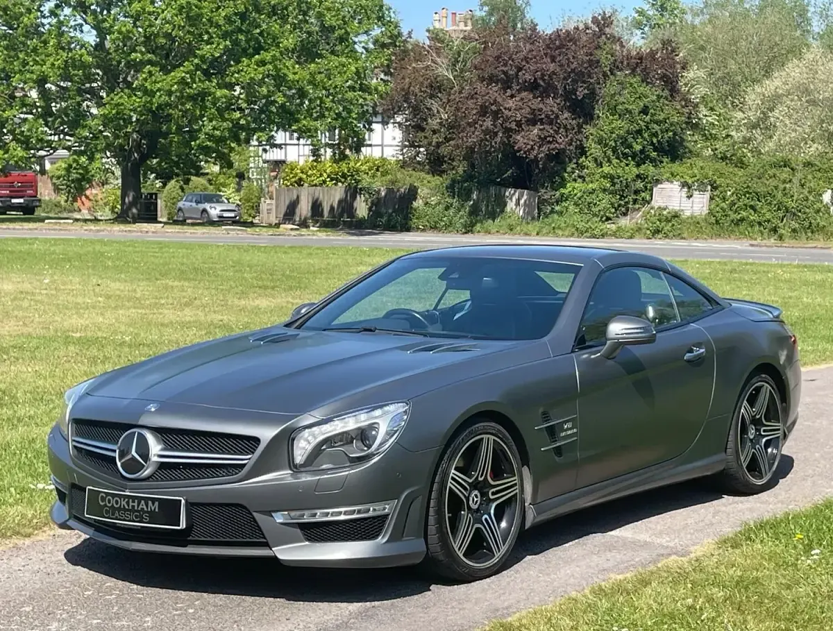 Used Mercedes SL63 AMG AMG 537 HP (394 kW) 2013 Grey Cabriolet
