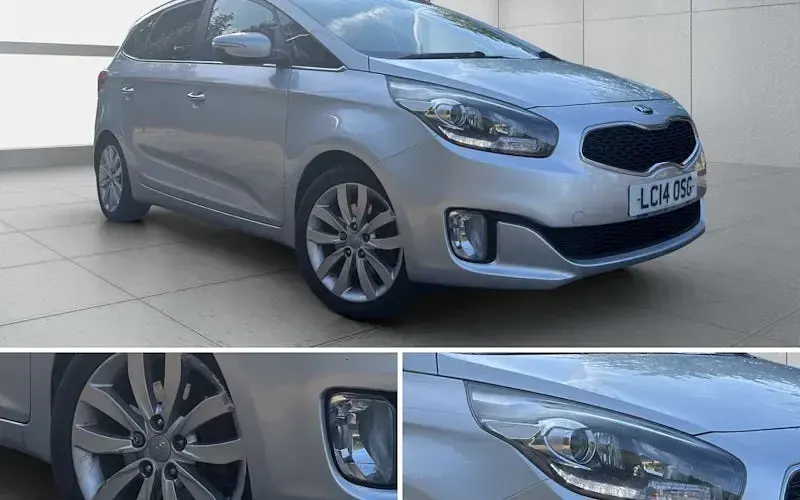 Used Kia Carens 136 HP (100 kW) 2014 Silver MPV