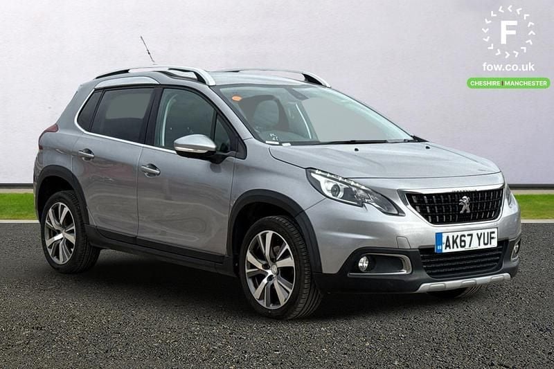 Grey Used 2017 Peugeot 2008 Allure SUV | £8,699 (Fair price) - Image 1/3