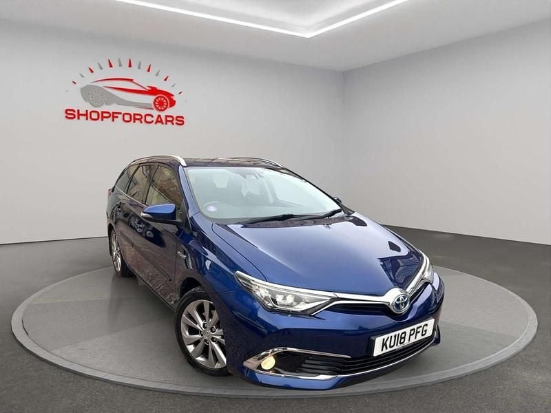 Blue Used 2018 Toyota Auris Hybrid Estate | £11,495 (Fair price) - Image 1/4