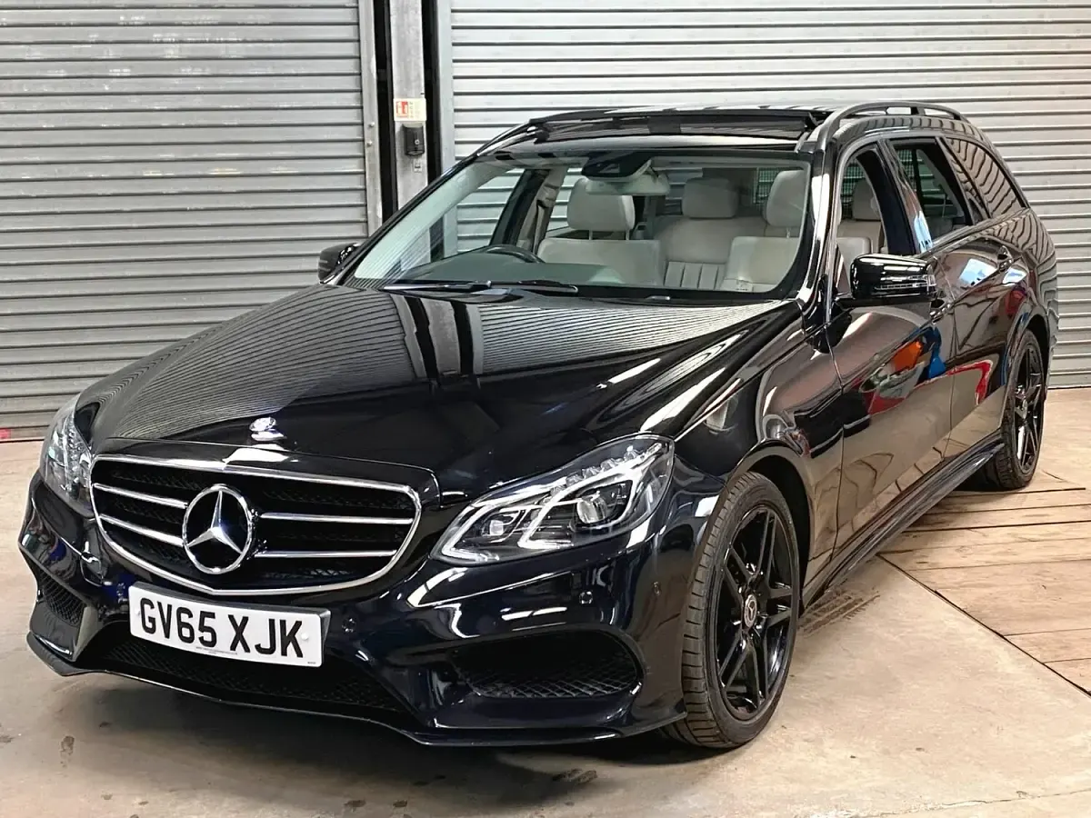 Used Mercedes E250 Premium 175 HP (128 kW) 2015 Black Estate