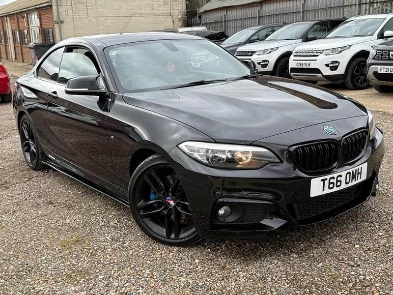 Black Used 2014 BMW 220 M Sport Coupe | £7,490 (Fair price) - Image 1/4