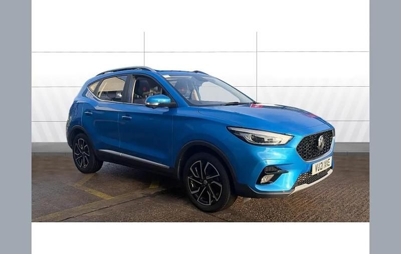 Used MG ZS Exclusive 109 HP (80 kW) 2021 Blue SUV