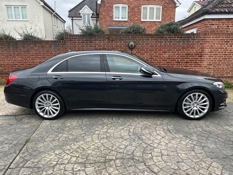 Used Mercedes S350L AMG line 2015 Black Sedan