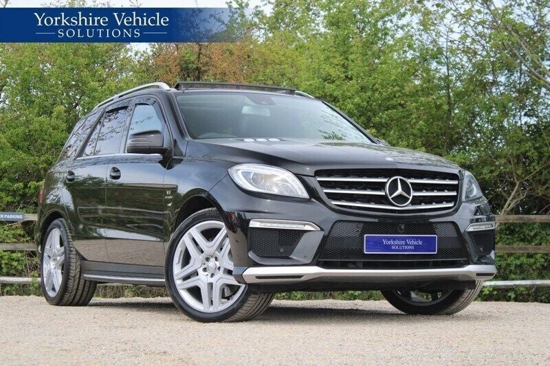 Black Used 2014 Mercedes ML63 AMG AMG SUV | £22,489 - Image 1/4