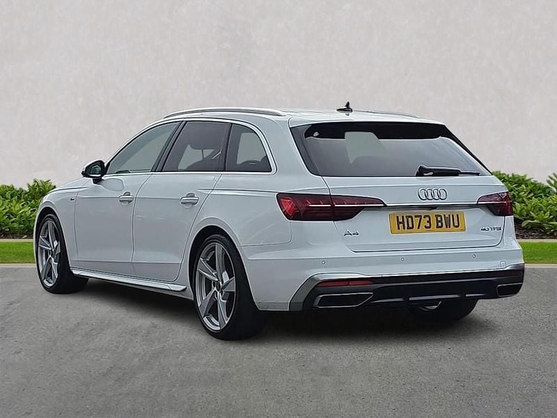 Used Audi A4 S-Line 204 HP (150 kW) 2024 White Estate