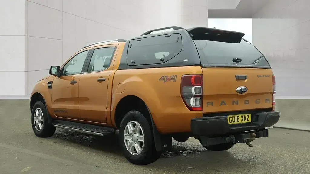 Used Ford Ranger Wildtrack 200 HP (147 kW) 2018 Orange Pickup