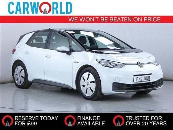 White Used 2021 VW ID.3 Pro Performance Hatchback | £11,700 (Good price) - Image 1/4