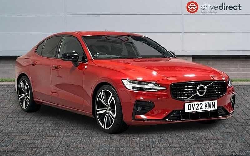 Used Volvo S60 R-Design 250 HP (183 kW) 2021 Red Sedan