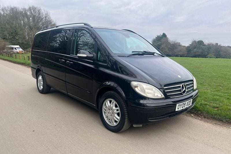 Used Mercedes Viano 115 HP (84 kW) 2009 Black MPV