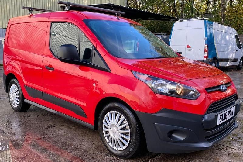 Used Ford Transit Connect 75 HP (55 kW) 2016 Red MPV