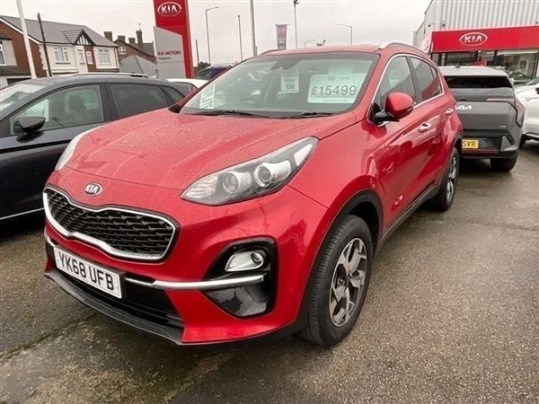 Red Used 2025 Kia Sportage 2 SUV | £15,499 - Image 1/1