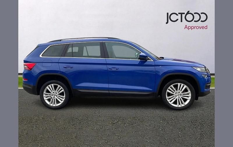 Used Skoda Kodiaq SE L 147 HP (108 kW) 2021 Blue SUV