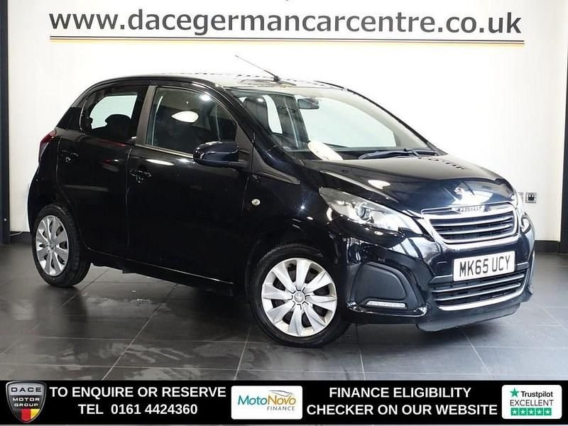 Used Peugeot 108 Active 68 HP (50 kW) 2015 Black Hatchback