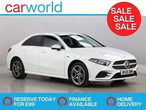 White Used 2021 Mercedes A250 Executive Sedan | £17,988 (A bit pricey) - Image 1/3