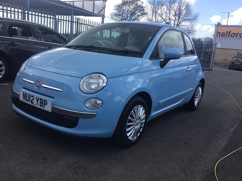 Used Fiat 500 Pop 69 HP (50 kW) 2012 Blue Hatchback