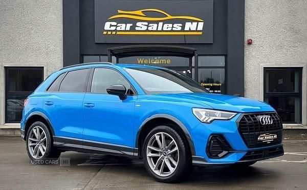 Blue Used 2022 Audi 200 Black Edition Estate | £29,450 - Image 1/4