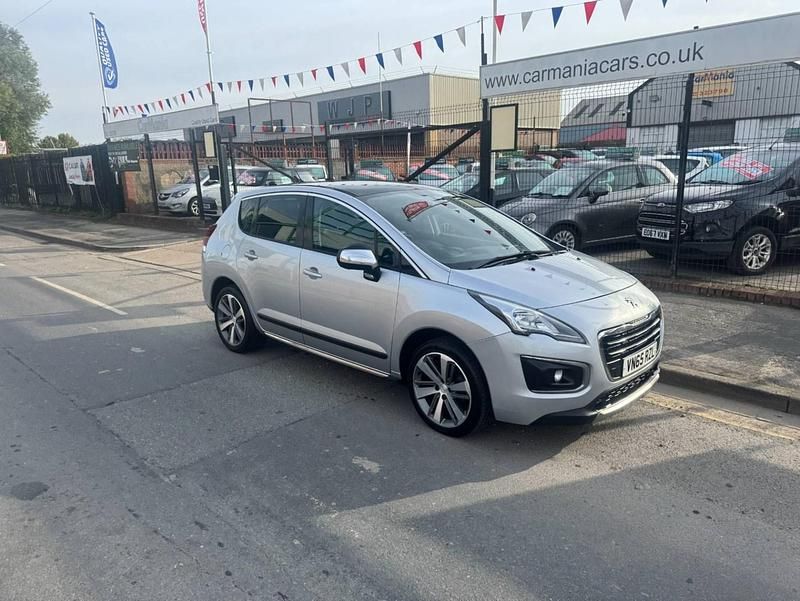 Silver Used 2015 Peugeot 3008 Allure SUV | £4,495 (Fair price) - Image 1/4