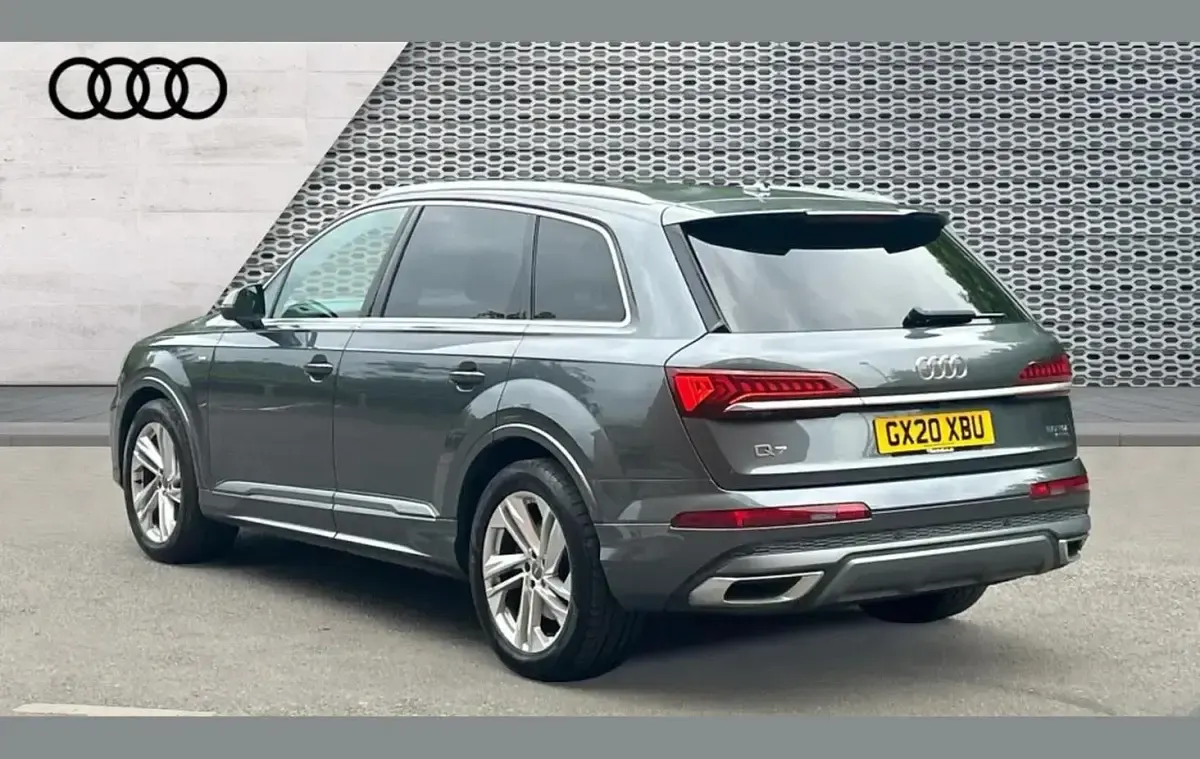 Used Audi Q7 S-Line 286 HP (210 kW) 2020 Grey SUV