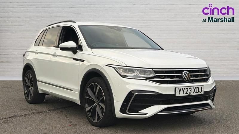 Used VW Tiguan R-line 150 HP (110 kW) 2023 White SUV