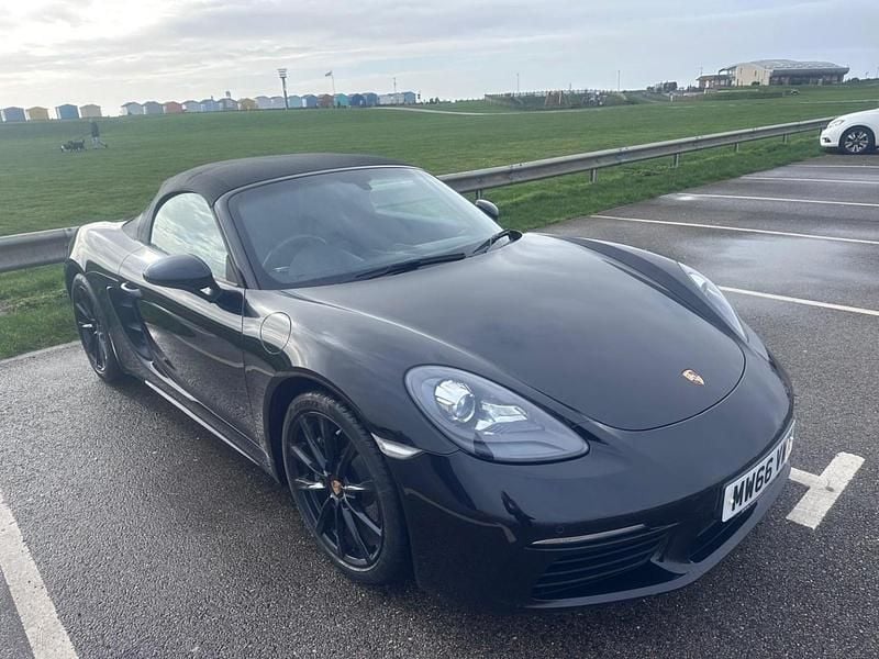 Used Porsche 718 Boxster 2016 Black Cabriolet