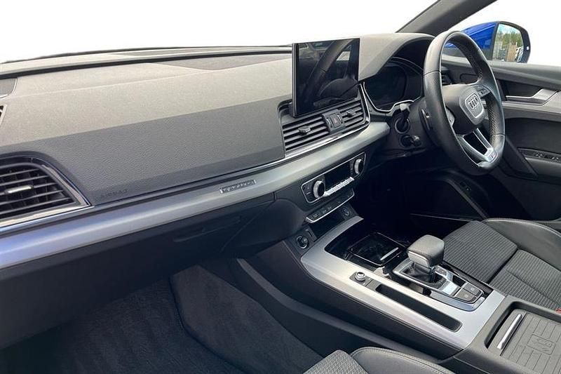 Used Audi Q5 S-Line 265 HP (194 kW) 2021 Blue SUV