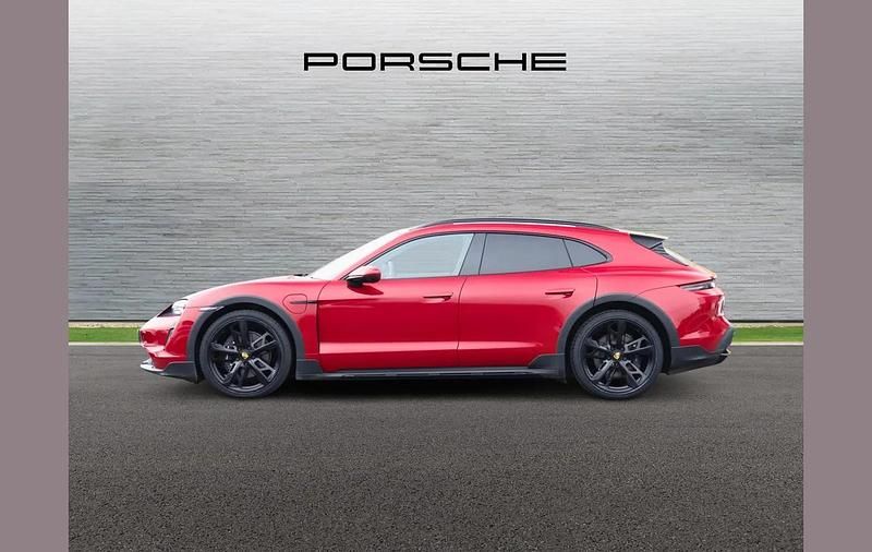 Used Porsche Taycan Cross Turismo 344 kW (469 HP) 2022 Red Estate