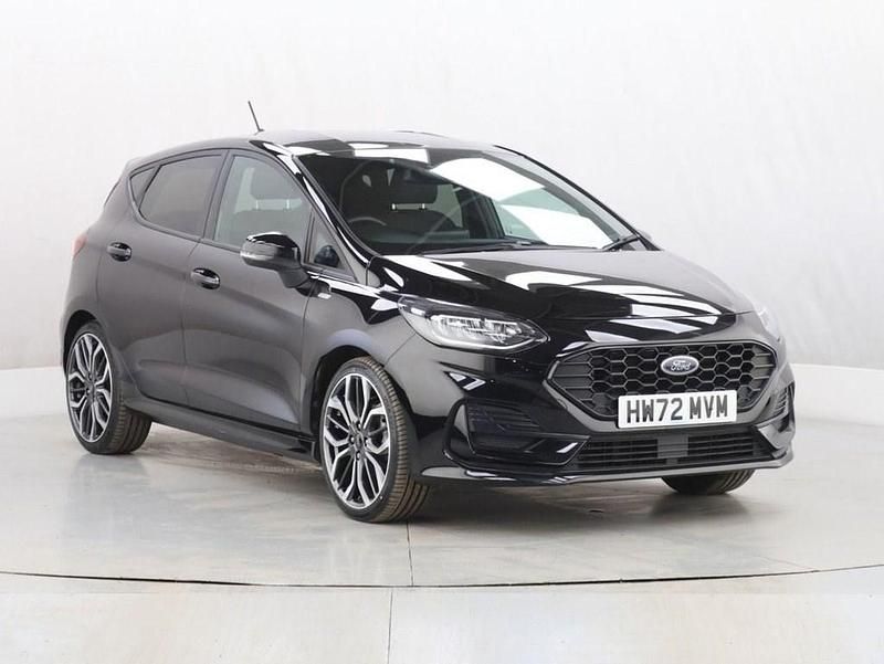 Used Ford Fiesta ST-Line X 100 HP (73 kW) 2022 Black Hatchback